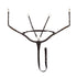 PADDED ANATOMIC BREASTPLATE WITH BRIDGE.
