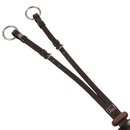 Running martingale with rubber stopper