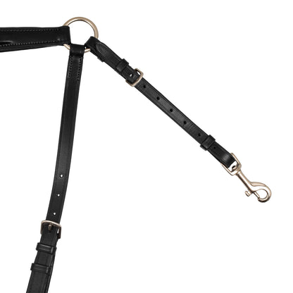 Padded breastplate with removable martingale