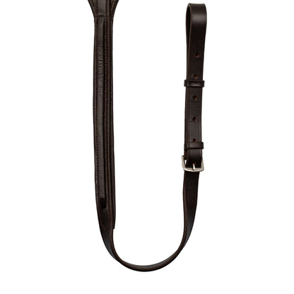 Padded breastplate with removable martingale