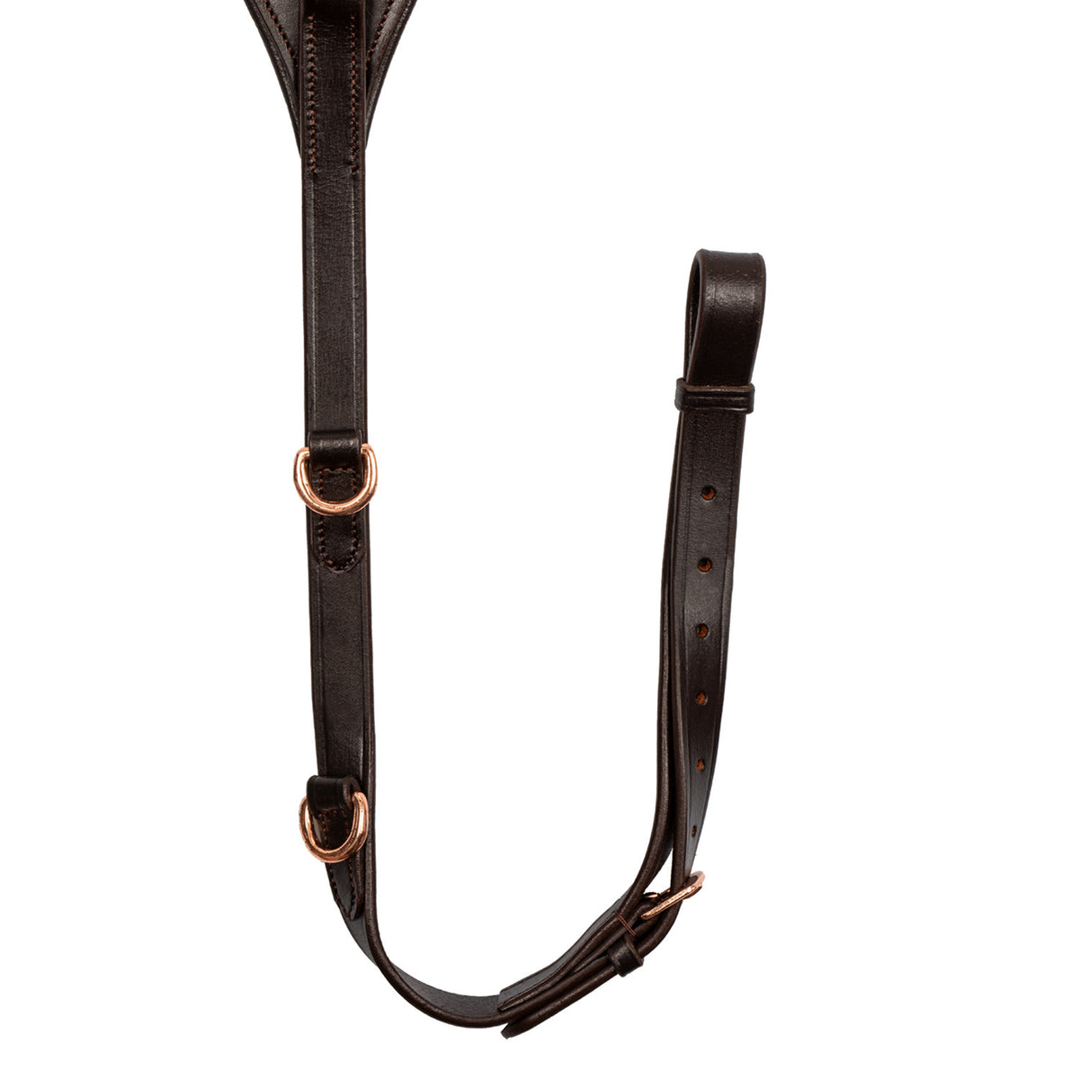 BREASTPLATE WITH TREAD DETAILS LEATHER FORK
