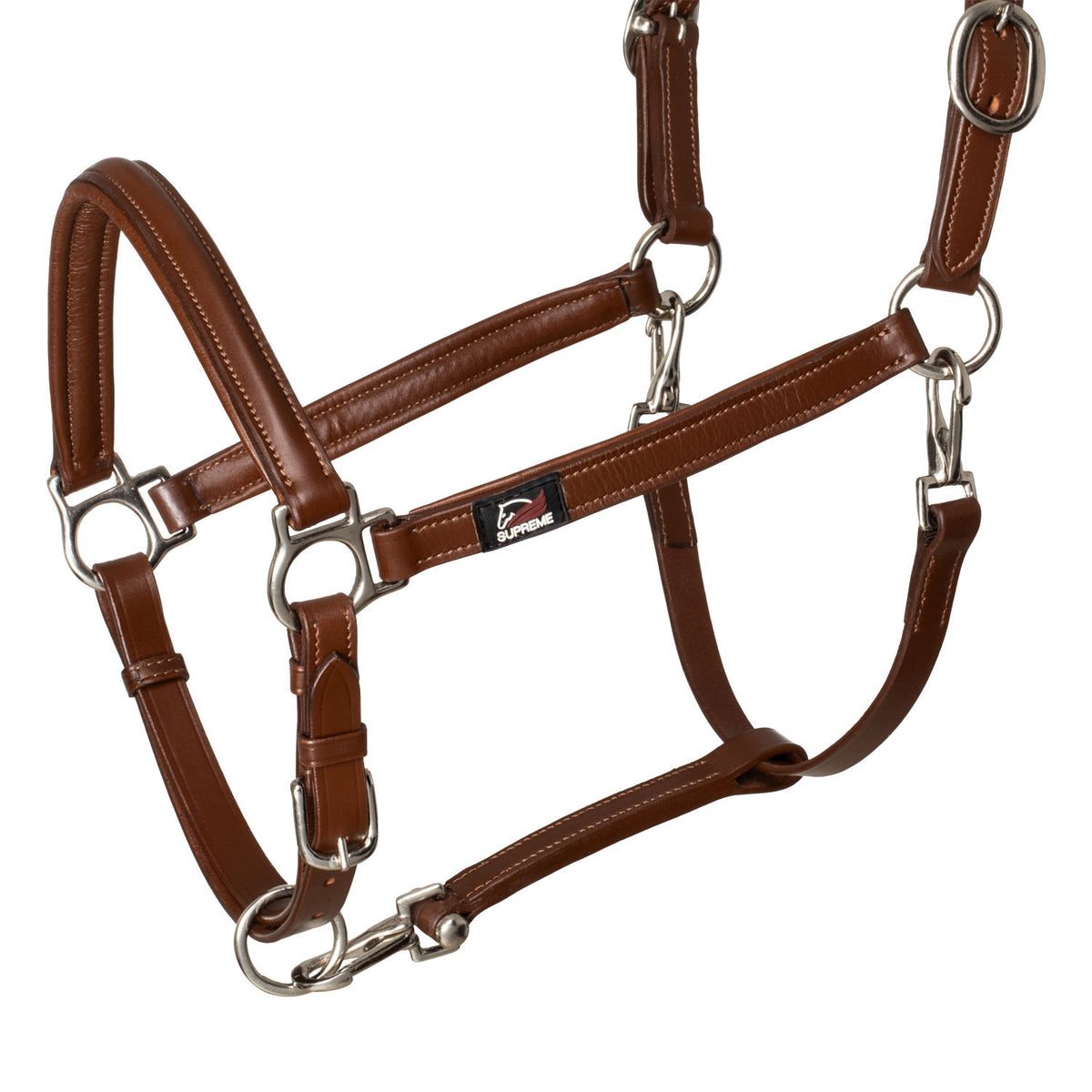 ERGONOMIC LEATHER HALTER