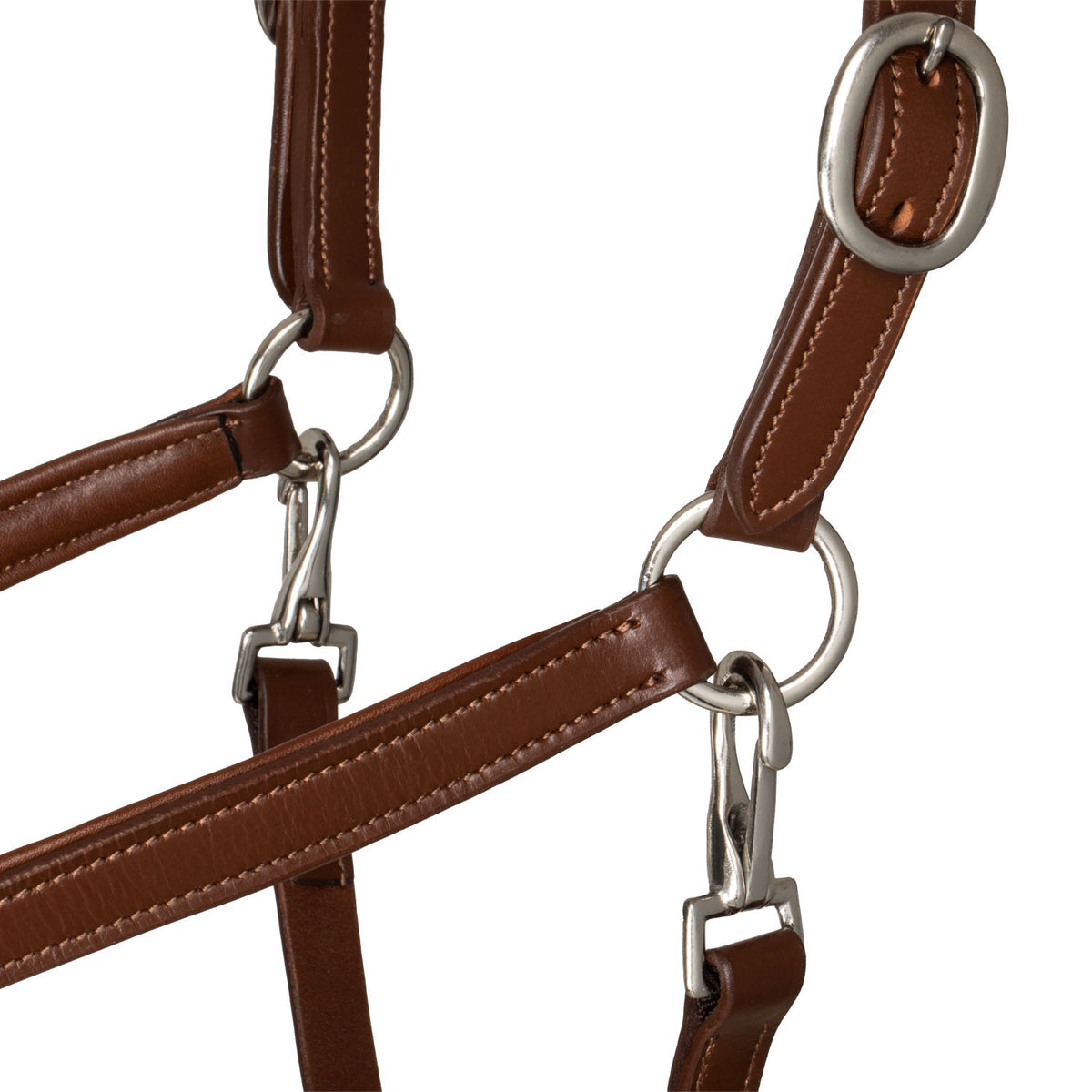 ERGONOMIC LEATHER HALTER