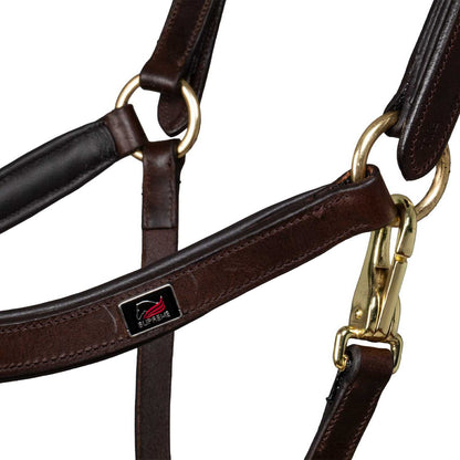 SWEDISH SHAPED LEATHER HALTER