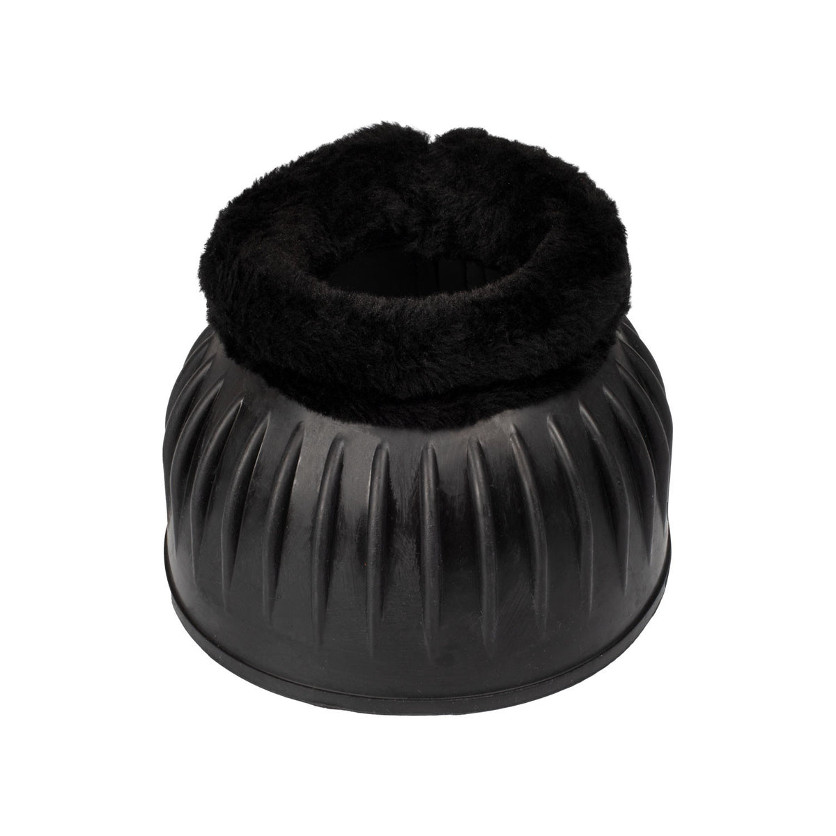 RUBBER BELL BOOTS WITH SYNTHETIC FUR