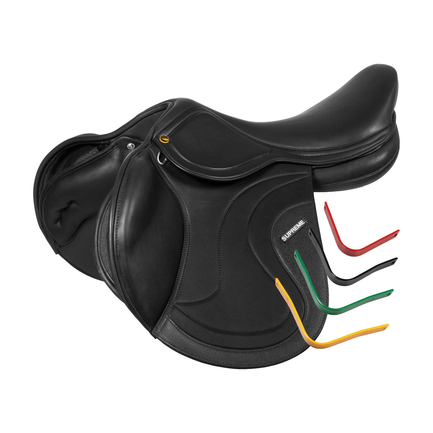 San Diego jumping saddle interchangeable gullet (includes 4 gullets).