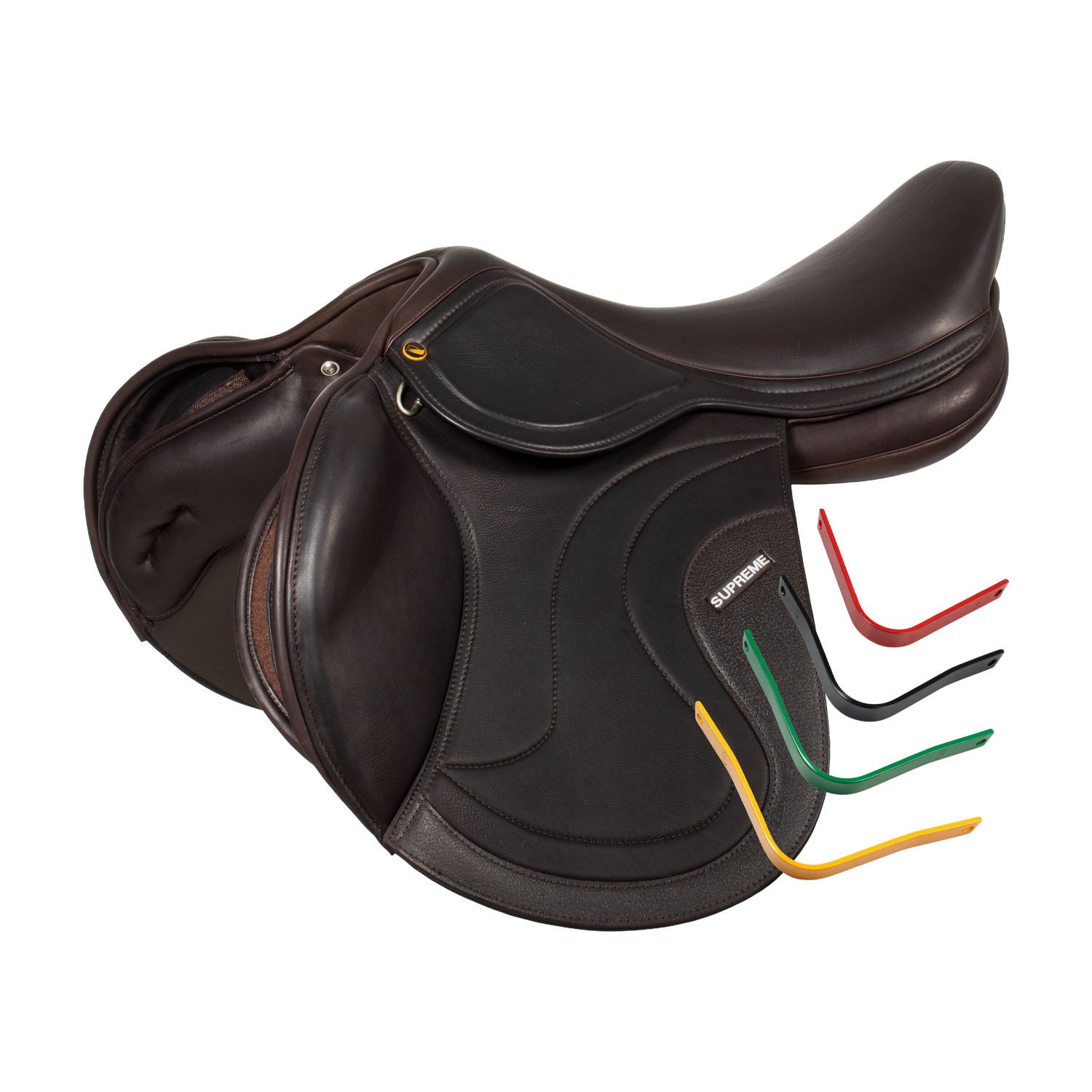 San Diego jumping saddle interchangeable gullet (includes 4 gullets).