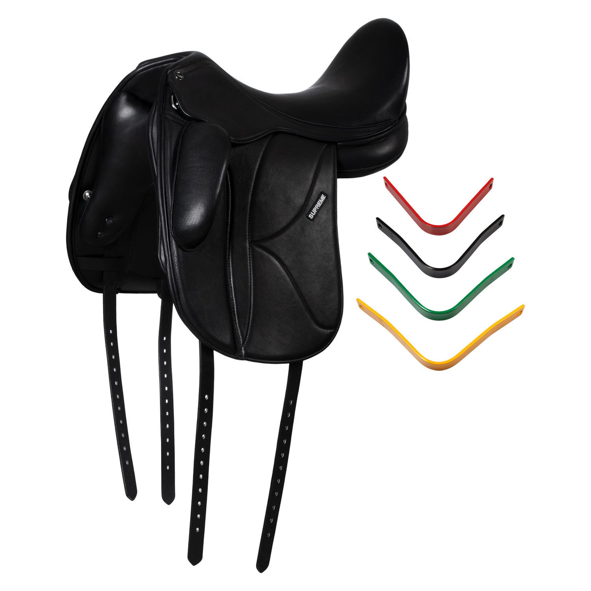 RICHMOND DRESSAGE SADDLE INTERCHANGEABLE GULLET (INCLUDES 4 GULLET)