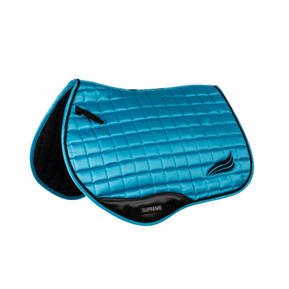 Satin jumping saddle pad.