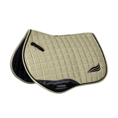 Satin jumping saddle pad.