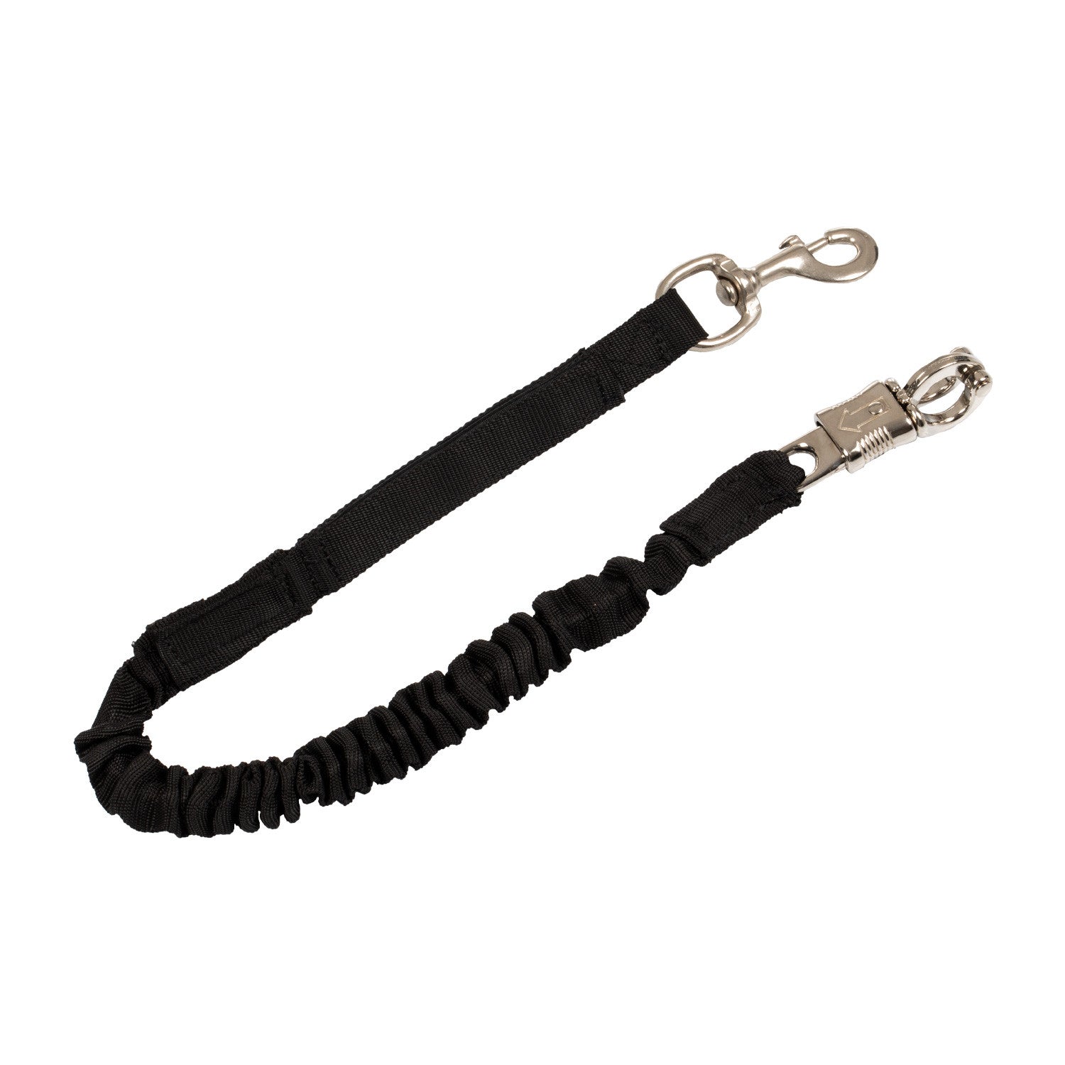 ELASTIC TIE ROD WITH DOUBLE CARABINER.