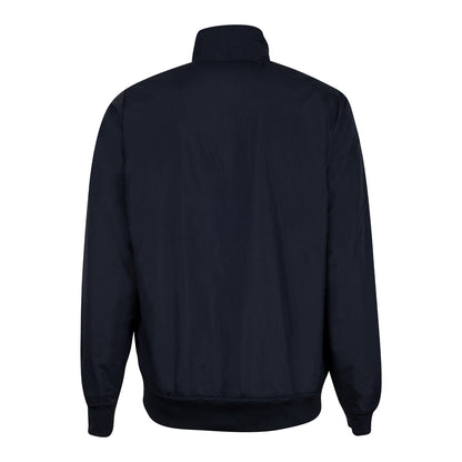 Unisex bomber in technical fabric with fleece lining
