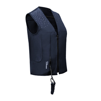 SAFE FIT CRYSTAL RAIN AIRBAG VEST.