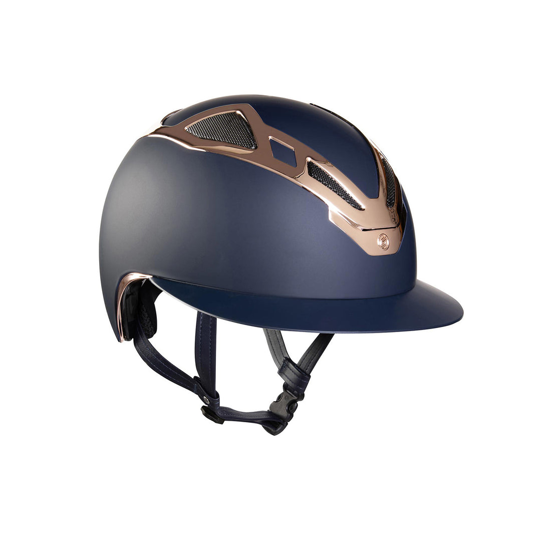 APEX CHROME LADY HELMET BLU MATT/ROSE GOLD.