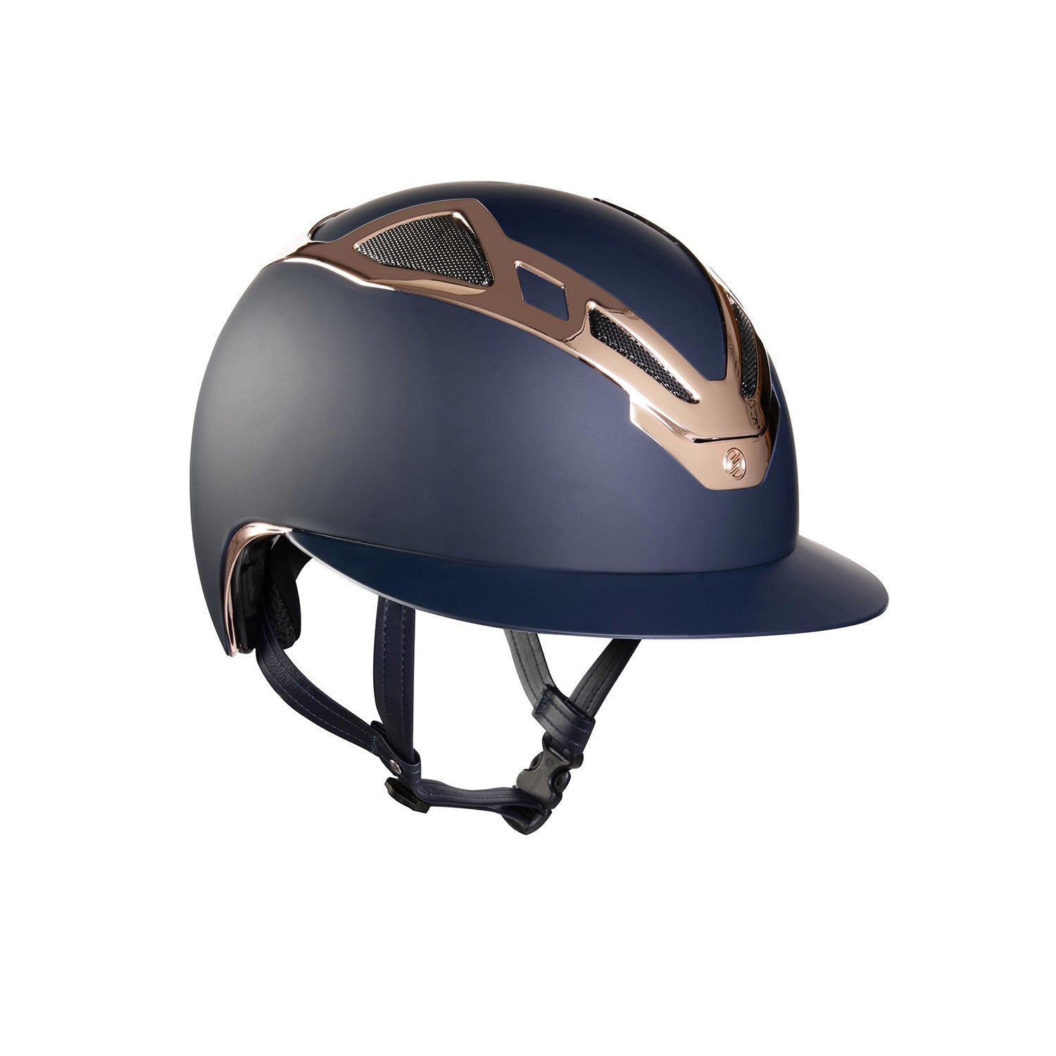 APEX CHROME LADY HELMET BLU MATT/ROSE GOLD.