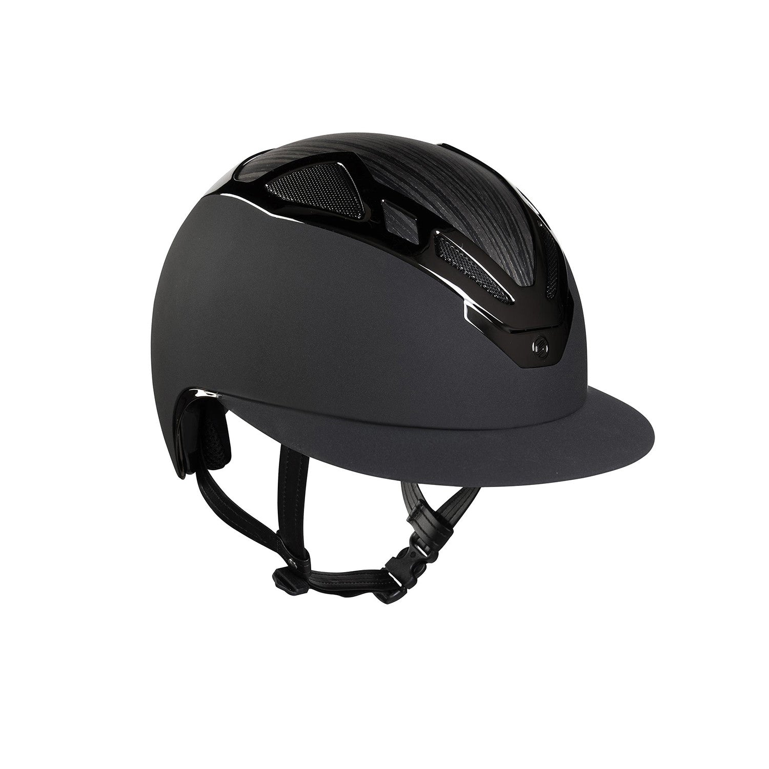 APEX WOOD LADY HELMET BLACK MATT.