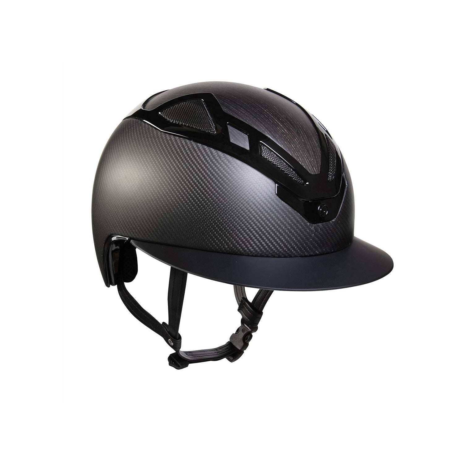 APEX CARBON WOOD LADY HELMET MATT.