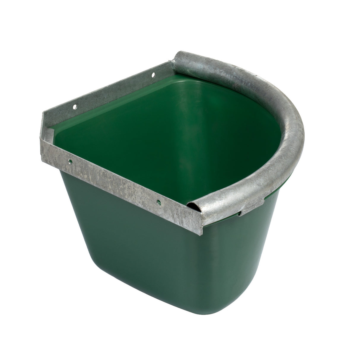 CORNER FEEDER WITH GALVANIZED EDGE