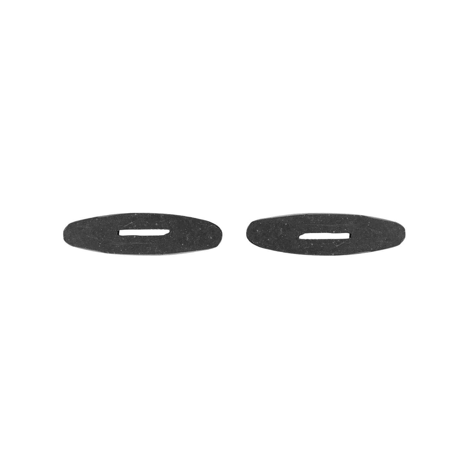 PAIR OF RUBBER REINS STOPS.