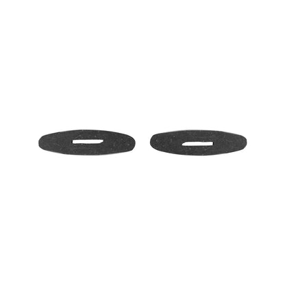 PAIR OF RUBBER REINS STOPS.