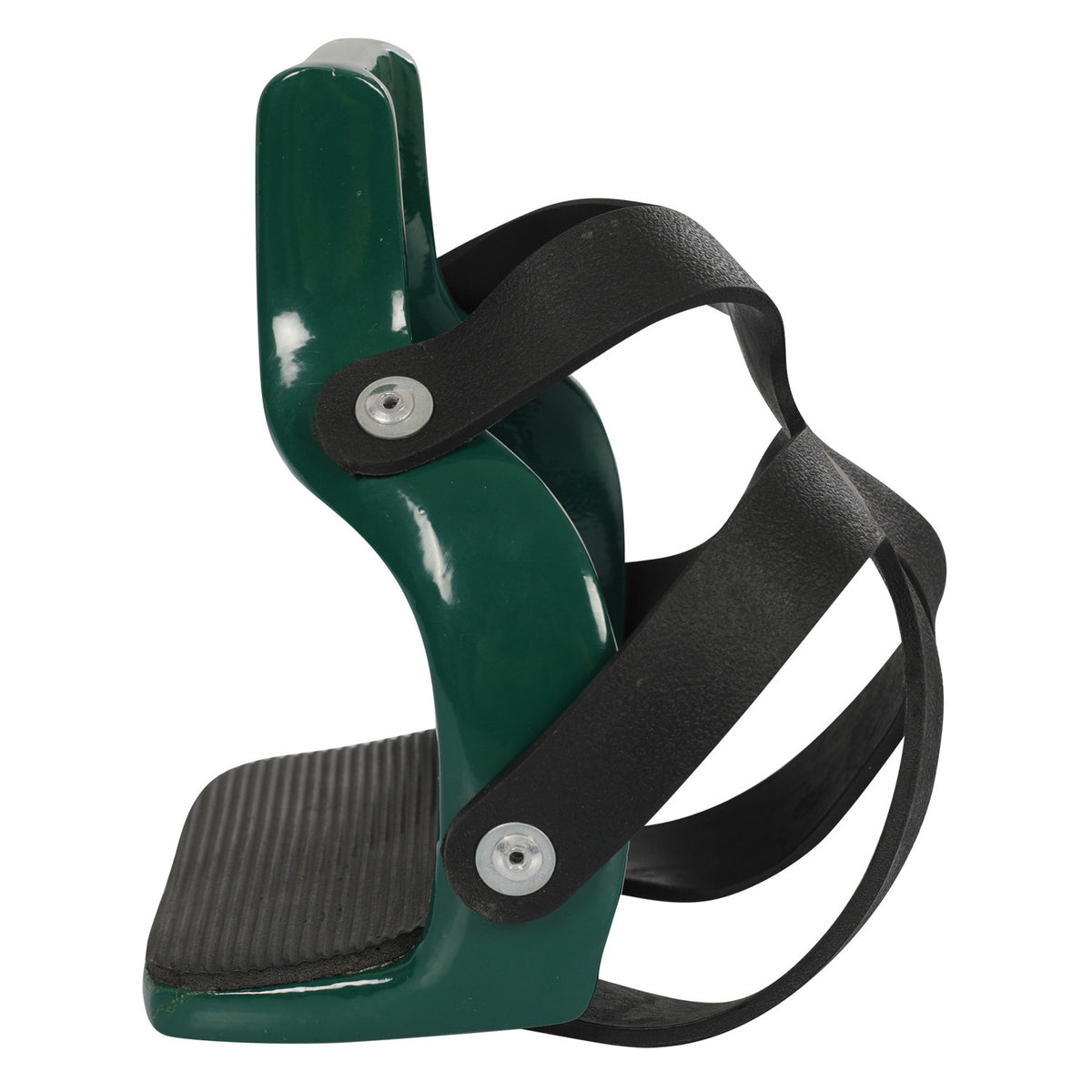 ALUMINUM COLOR STIRRUP WITH TOE CAGE