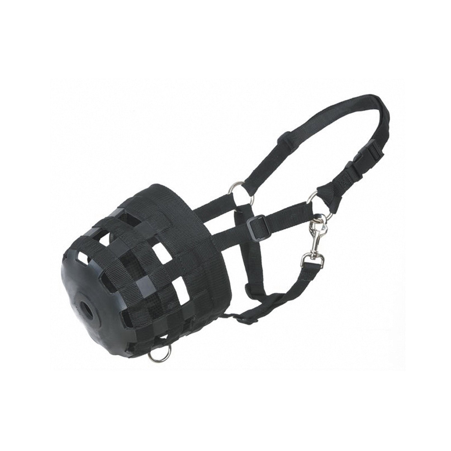 RUBBER MUZZLE WITH HALTER.