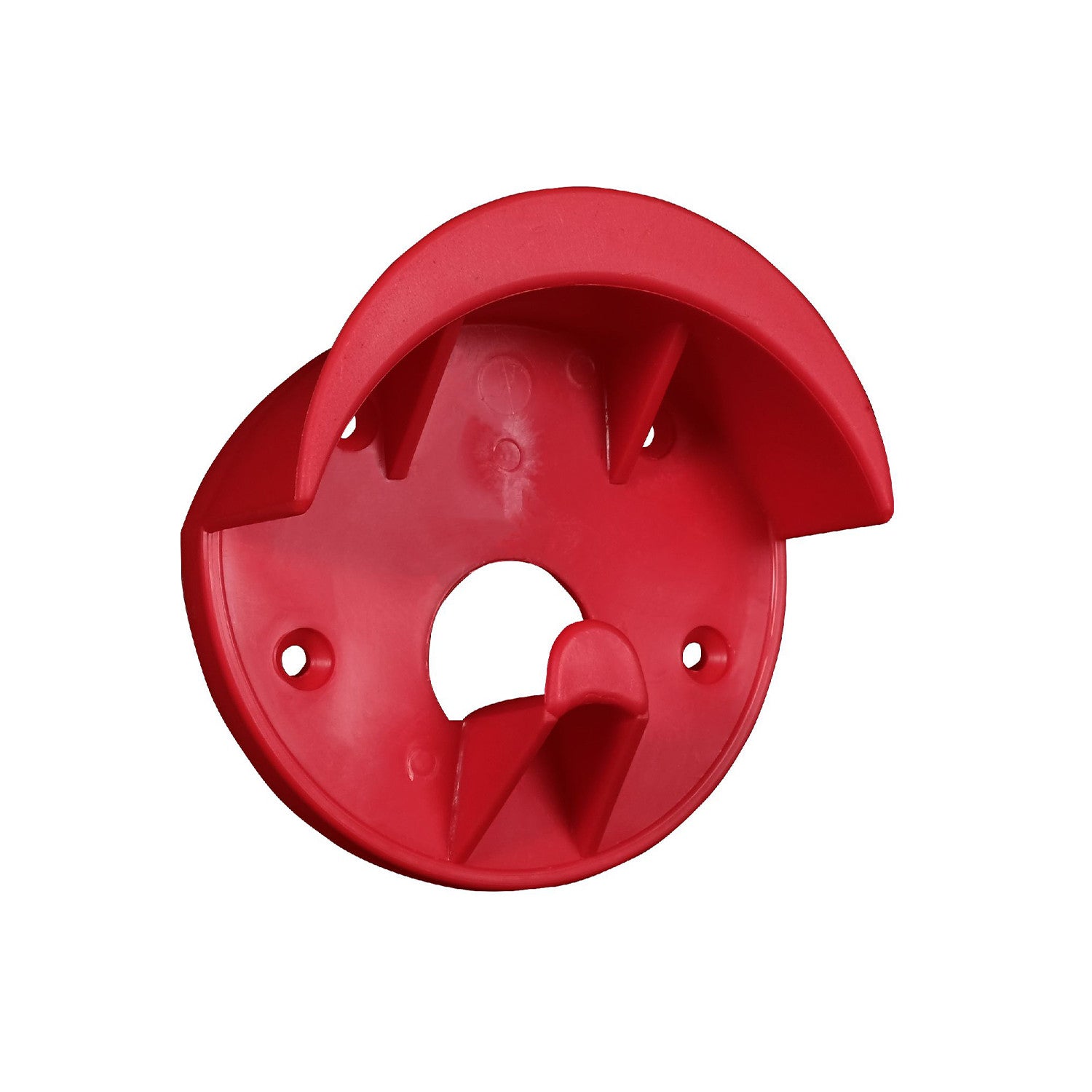 PLASTIC BRIDLE HANGER  RED OR  BLACK.