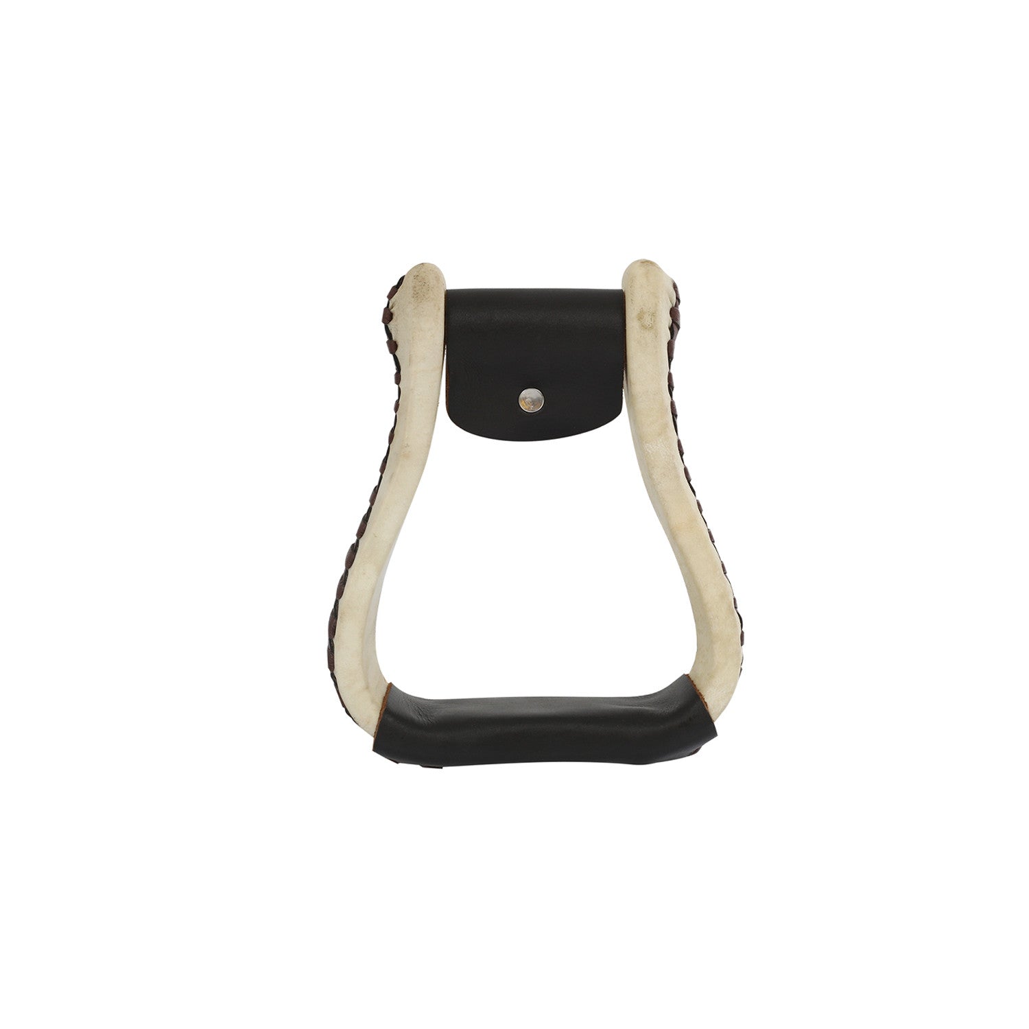 LAKOTA RAWHIDE WESTERN STIRRUPS.