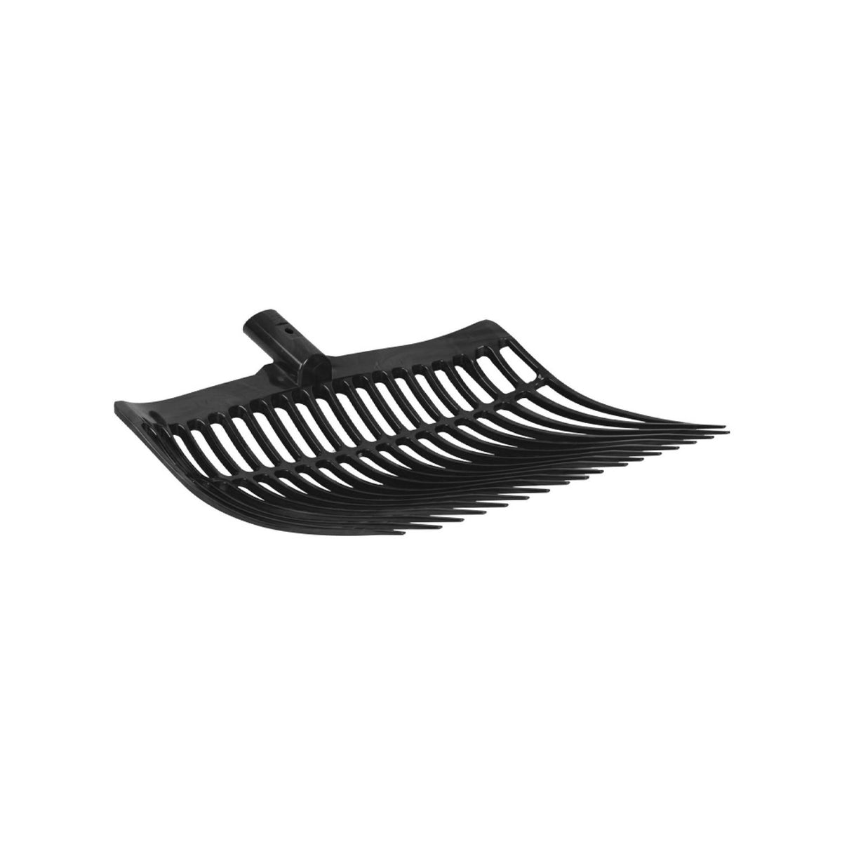 Rounded stable fork in plastic