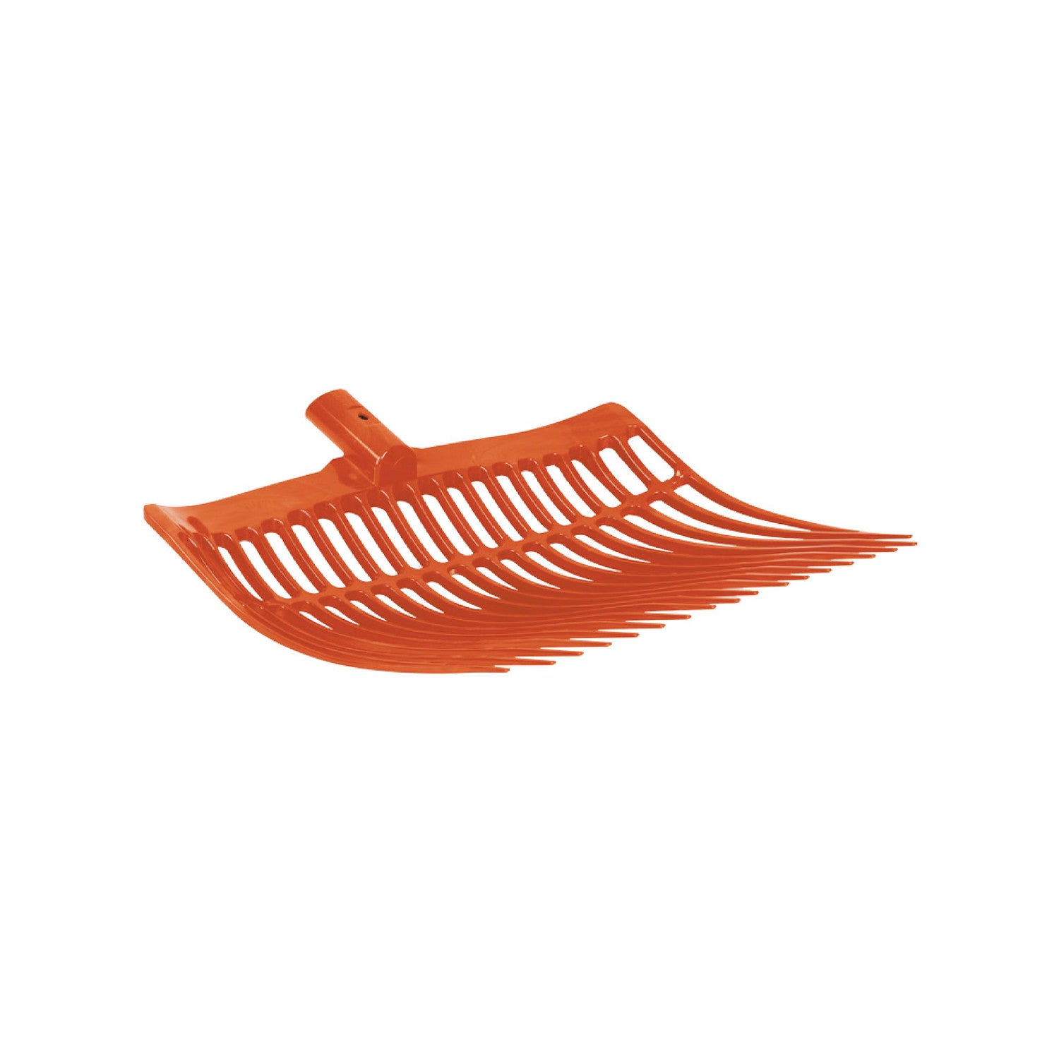 Rounded stable fork in plastic.