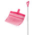 ROUNDED FORK WITH TELESCOPIC ALUMINUM HANDLE.
