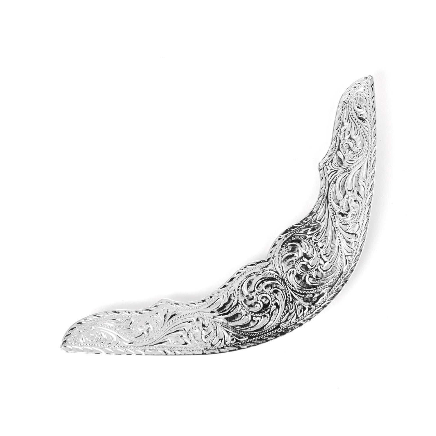 SADDLE CORNER TRIM WITH SCREWS SMALL SIZE.
