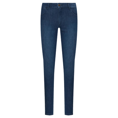 Wrangler Ladies Skinny Authentic Blue Stretch Jeans