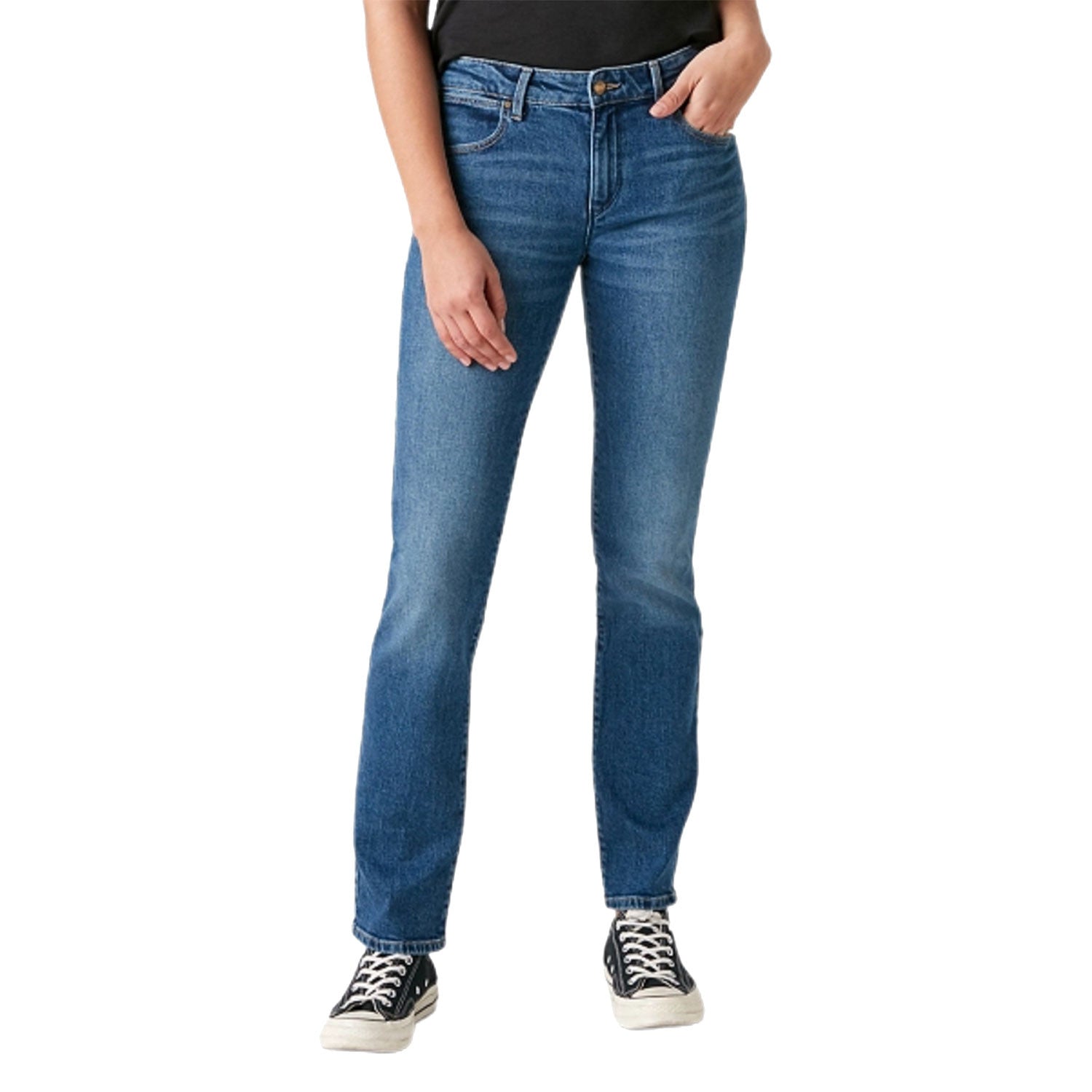 JEANS WRANGLER STRAIGHT AIR BLUE.