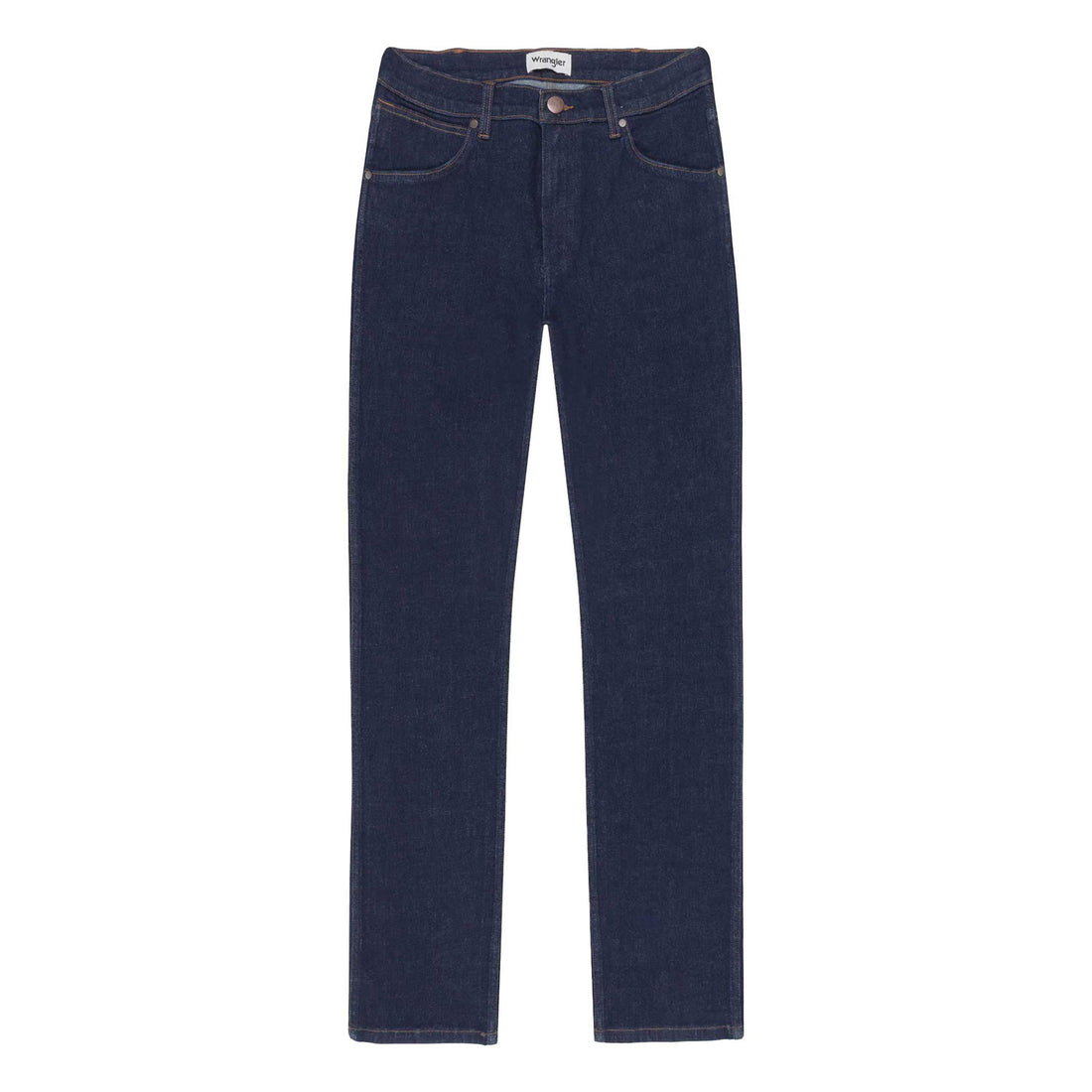 Wrangler Greensboro medium stretch crafted jeans.