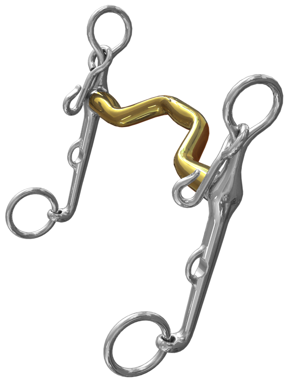 Neue Schule Warmblood Weymouth Horse Bit (14mm/7cm Shank) 8028-7FF