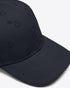 Close-up of the Cavalleria Toscana CT Cap With Logo, featuring an all-over embroidered CT logo pattern, structured panels and a curved stitched visor.