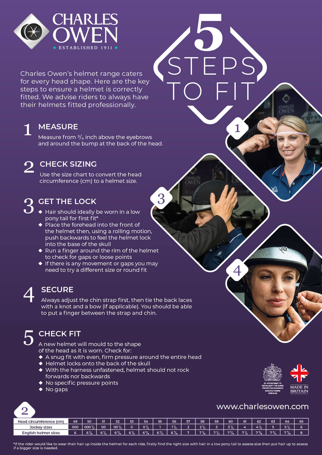 Charles Owen Halo Gloss Next-generation Performance Fixed Peak Riding Helmet (Shell only - liner sold separately).