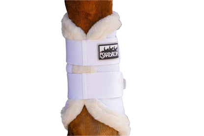 Eskadron Soft Mesh Faux Fur Tendon Boots