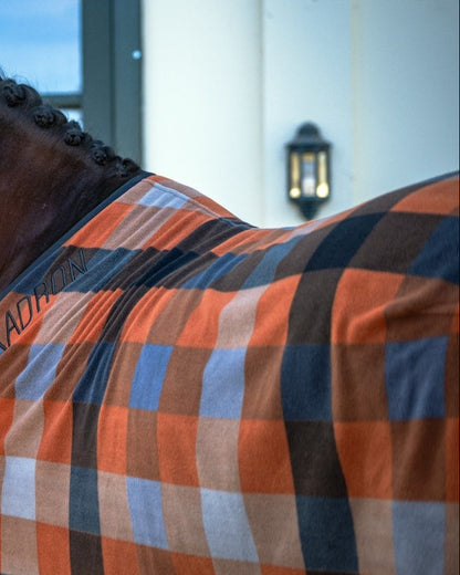 Eskadron Fleece Check Sweat Rug Platinum 26