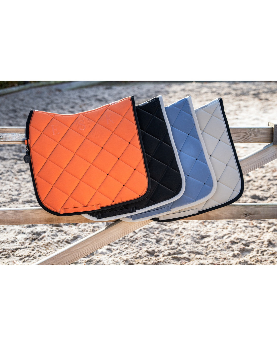 Eskadron Silk Crystal Saddle Pad Platinum 26