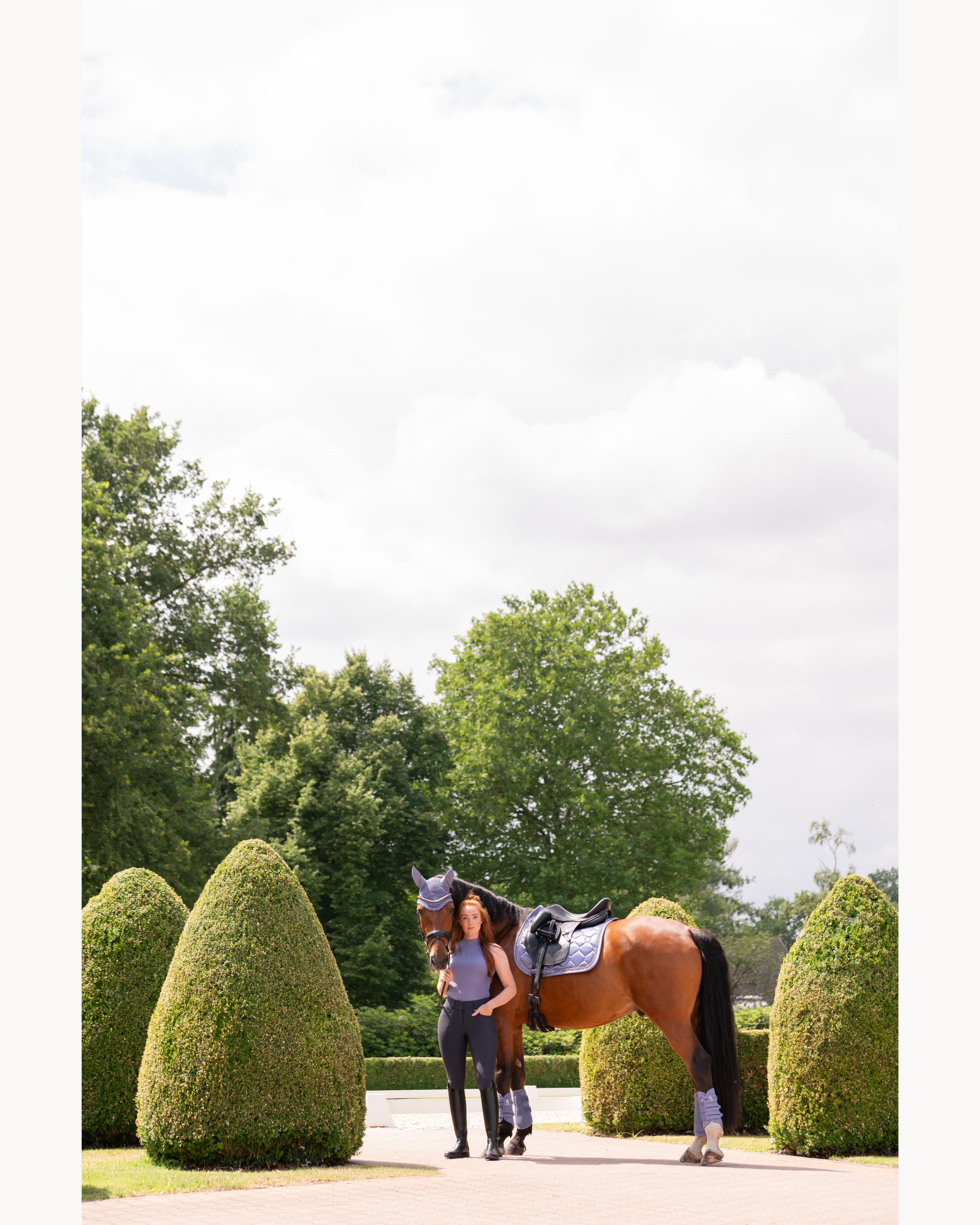 Eskadron Satin Frills Saddle Pad CS26