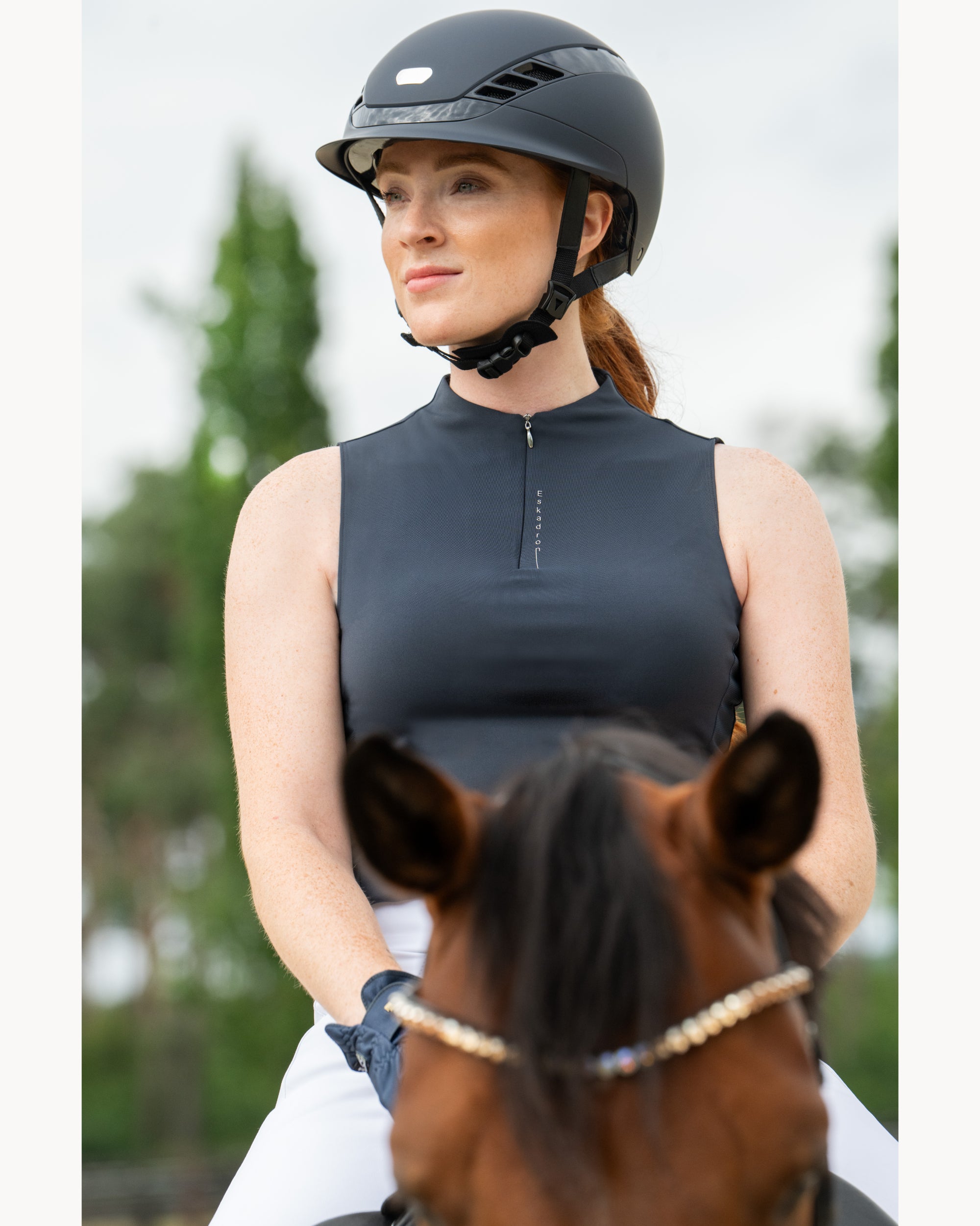 Eskadron Ladies Half Zip Tank CS26