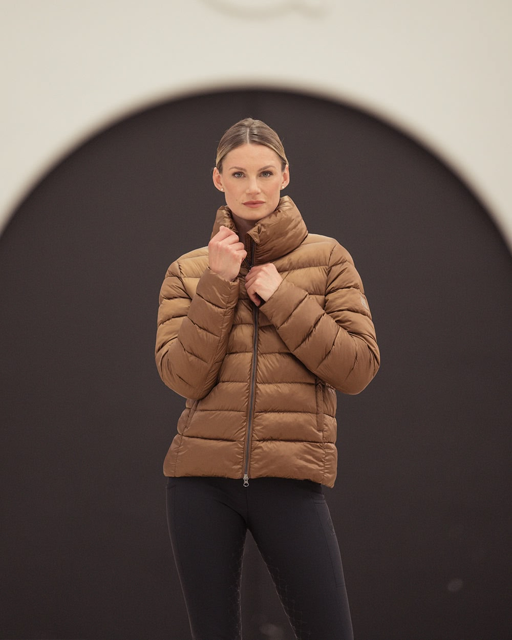 Eskadron Quilted Puffa Ladies Jacket Heritage 2024 - Cognac