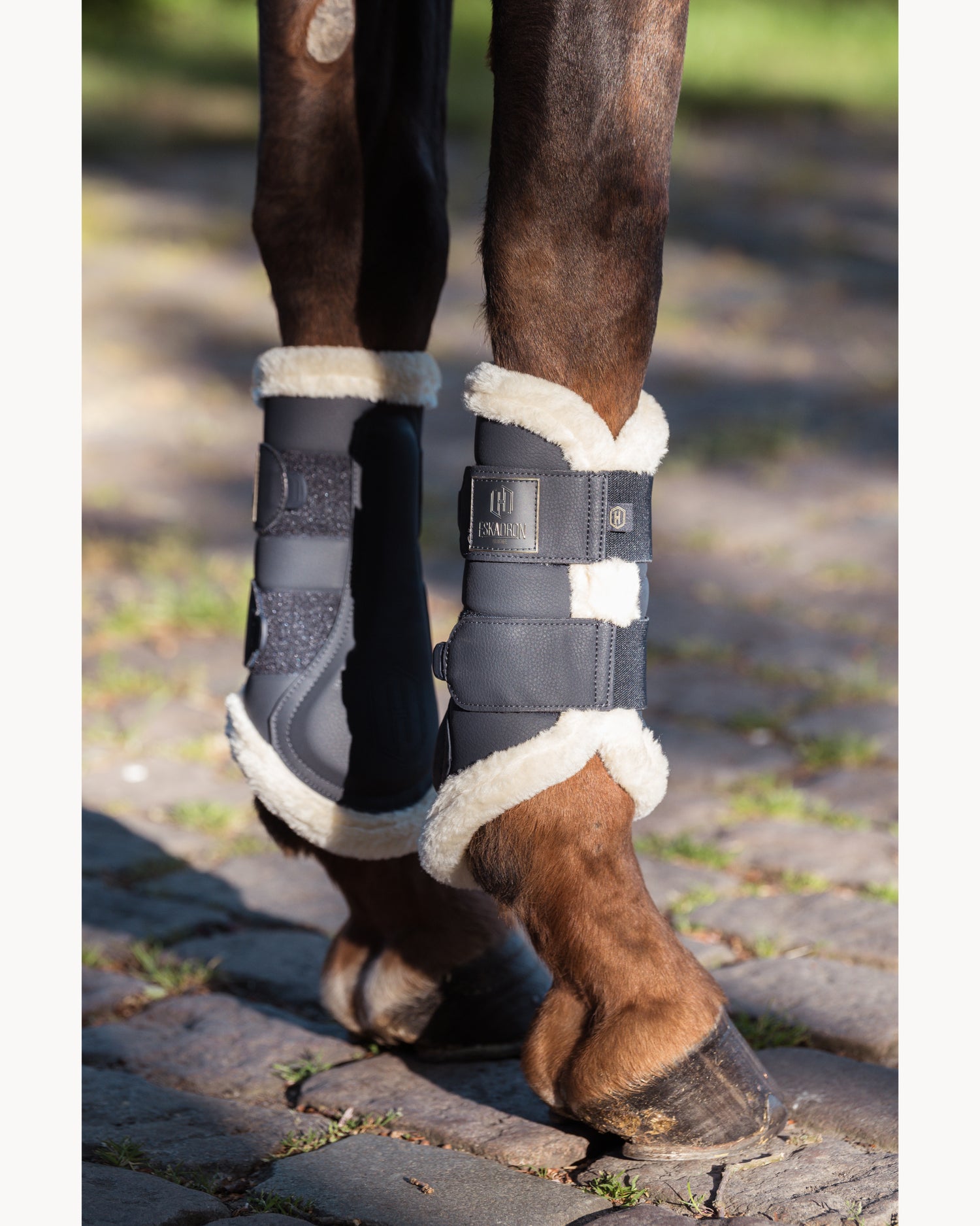 Eskadron Faux Leather/Fur Tendon Boots Heritage 25