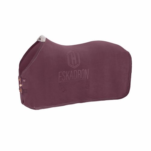 Eskadron Fleece Stamp Sweat Rug Heritage AW23 -Cassis-XXXS-