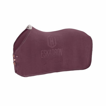 Eskadron Fleece Stamp Sweat Rug Heritage AW23 -Cassis-XXXS-