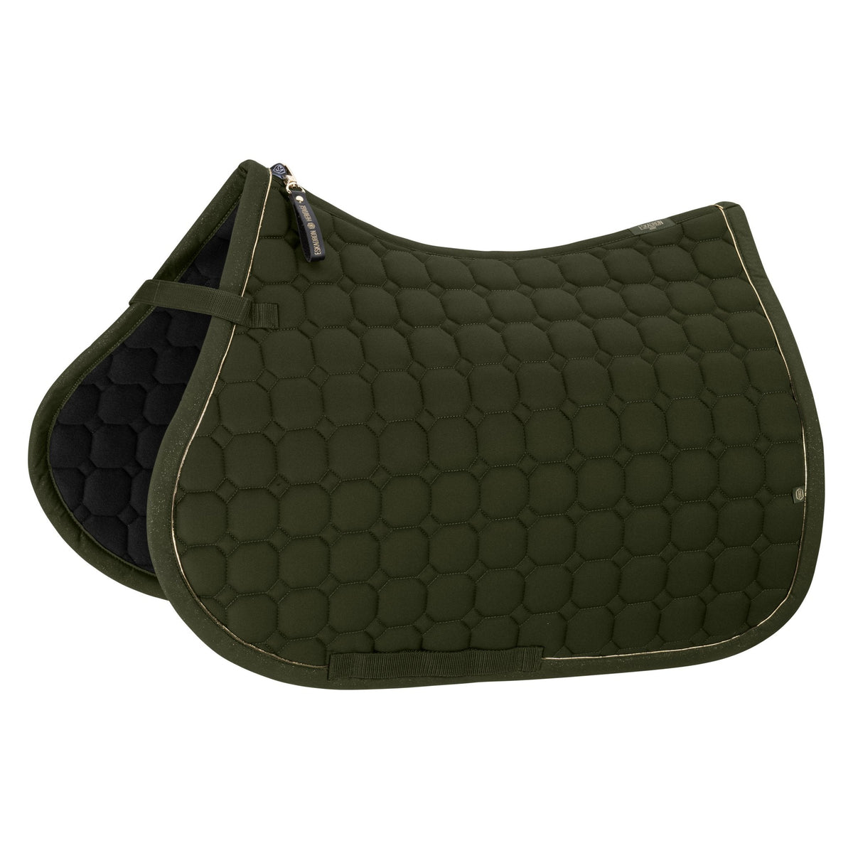 HERITAGE COTTON Saddle Cloth - Deep Moss