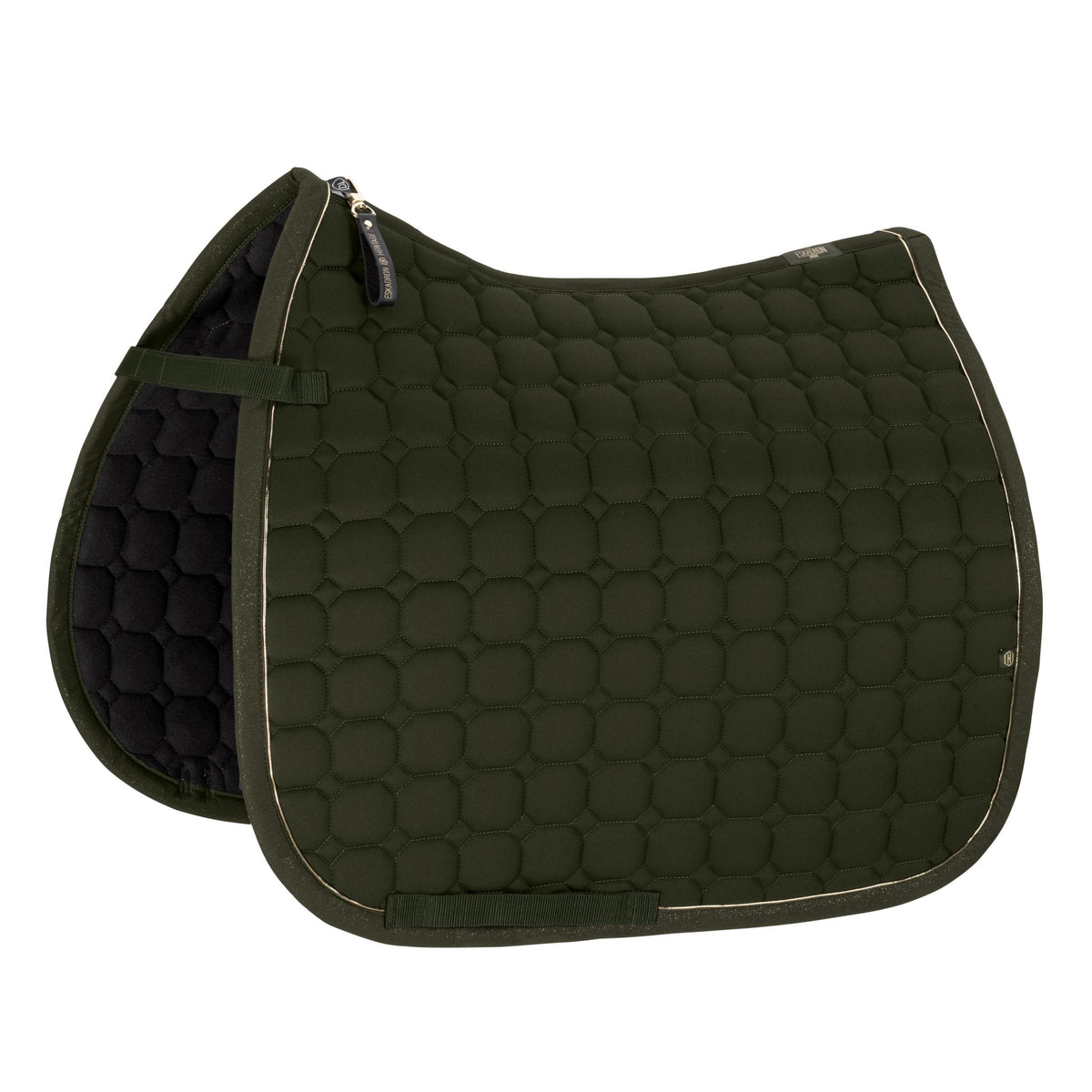 HERITAGE COTTON Saddle Cloth - Deep Moss