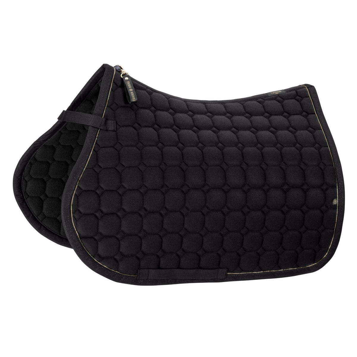 HERITAGE COTTON Saddle Cloth - Black